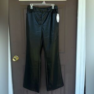 Black Women's Leather Pants
